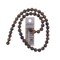 John Bead Earth's Jewels 16in Semi-Precious Natural Stone Round Matte Bead Strand